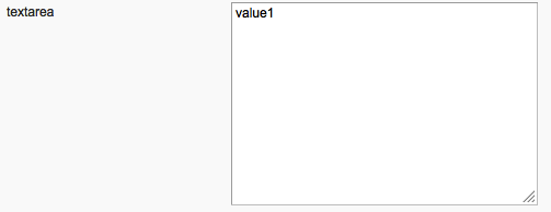 textarea