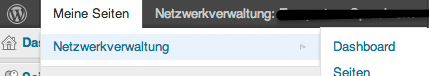 wordpress-netzwerkverwaltung